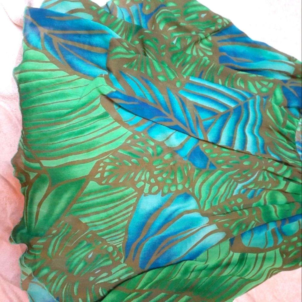 Lane Bryant Tropical Skirt